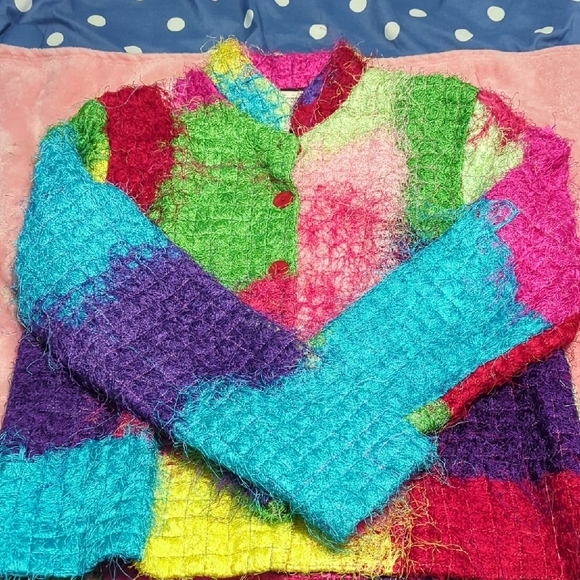 Colorful Patchwork Jacket - Picture 5 of 6